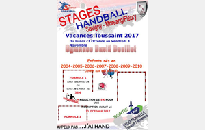 Stage handball de la Toussaint