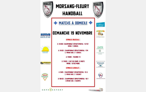 Matchs à domicile du week-end 