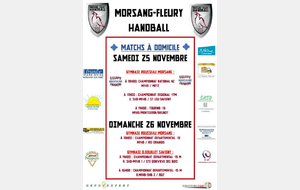 Matchs à domicile du week-end 