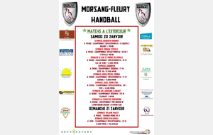 Matchs à l'extérieur du week-end