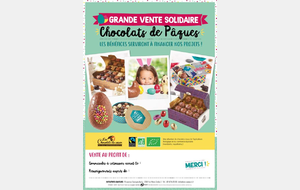 OPERATION VENTE DE CHOCOLATS
