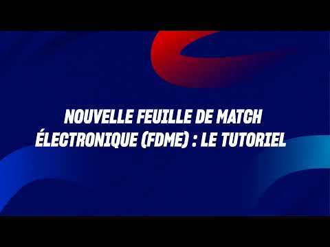 Nouvelle Feuille de Match