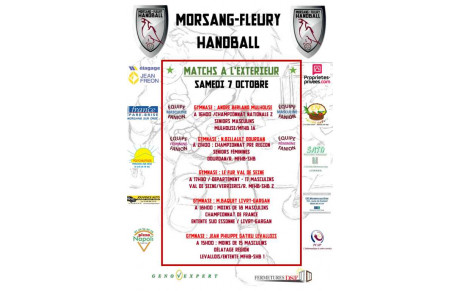 Matchs à l'extérieur du week-end