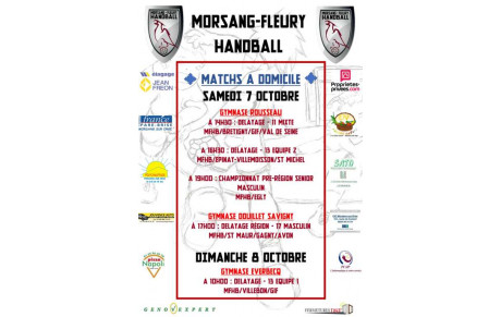 Matchs à domicile du week-end 