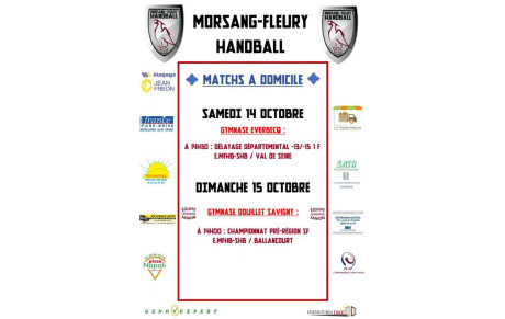 Matchs à domicile du week-end 