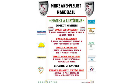 Matchs à l'extérieur du week-end