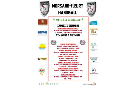 Matchs à l'extérieur du week-end