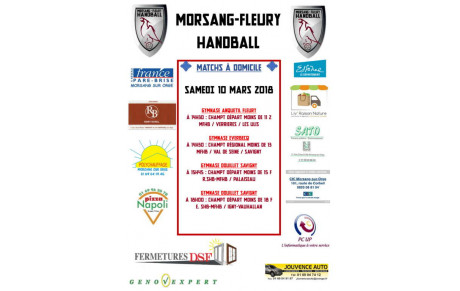 Matchs à domicile du week-end