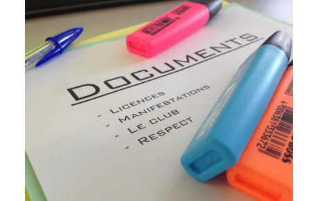 Les dossiers d'inscription  2019-2020