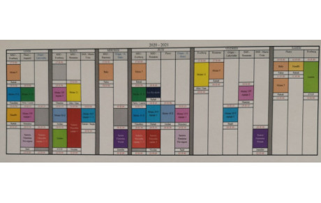 Planning d'entrainement 2020+2021