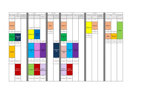 Planning entraînements 2021-2022