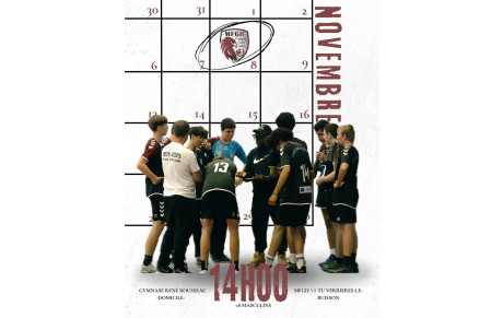 Match à domicile du 8-9 Novembre