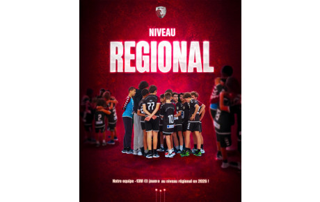 Les -13 ans Masculins en Région !