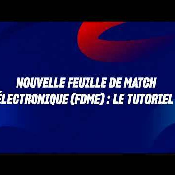 Nouvelle Feuille de Match